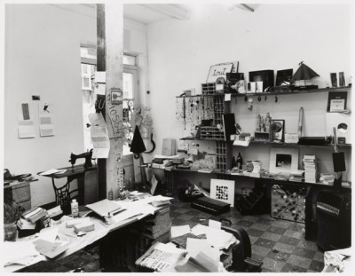 Interior view of La Cedille qui Sourit, ca. 1968. Photo courtesy Jacques Strauch and Michou Strauch-Barelli. Courtesy Estate of Robert Filliou and Galerie Nelson-Freeman, Paris. (ANNIKA ERIKSSON: 0)