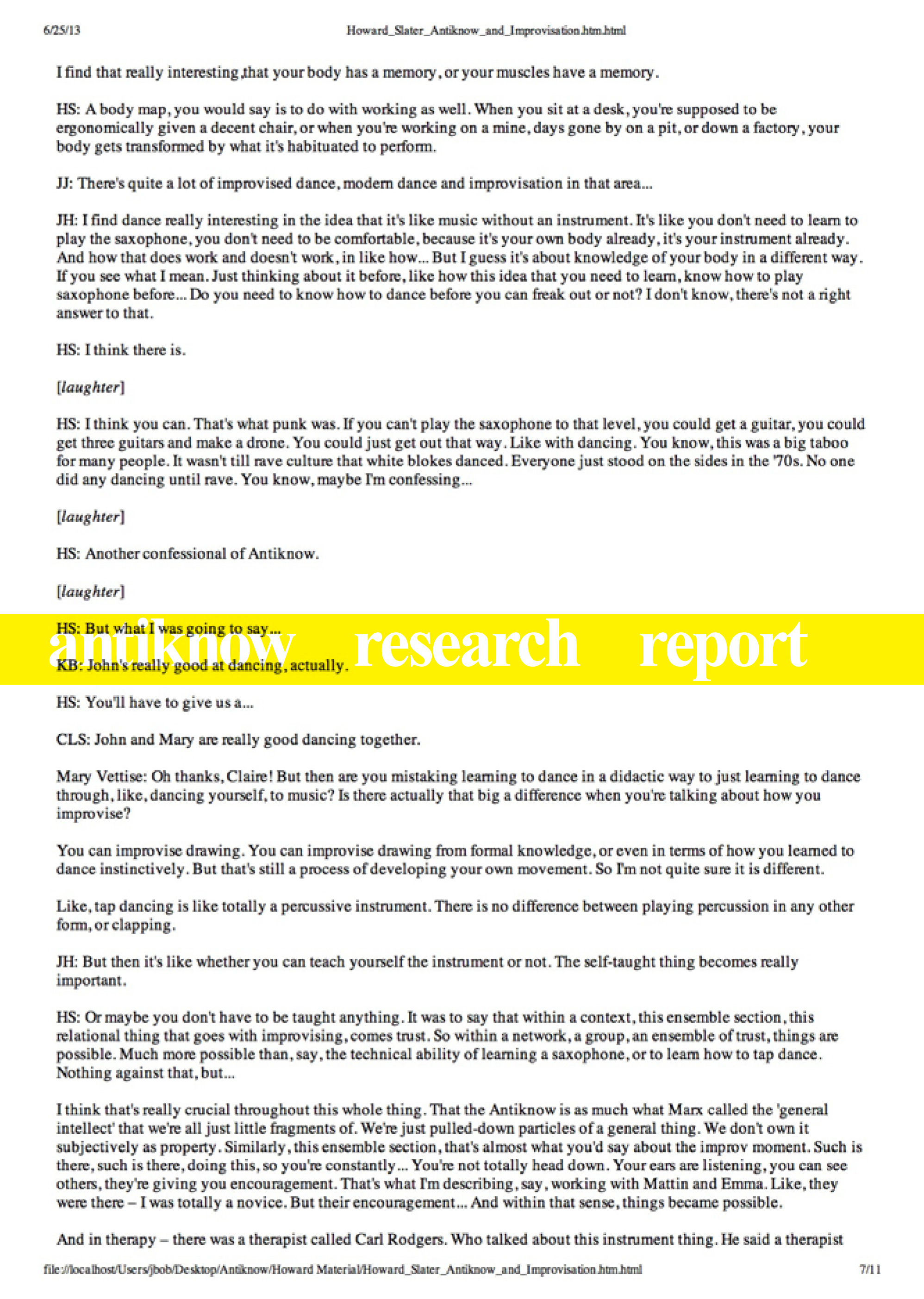  (ANTIKNOW RESEARCH REPORT 5)