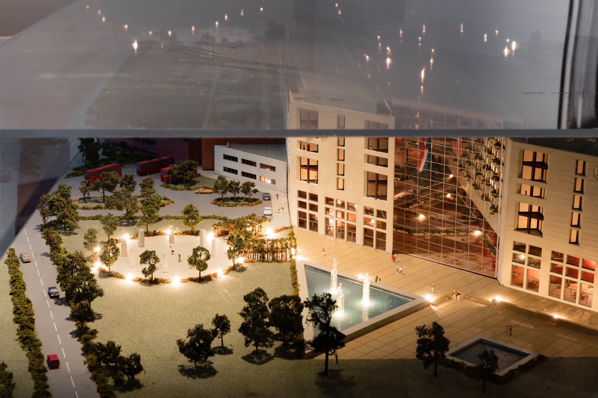 Image: Burke Kennedy Doyle’s 1996 model for the Sonas (translated from Irish as ‘happiness’) Centre. Courtesy Irish Architectural Archive, Dublin. Photo: Plastiques Photography  (Bandits Live Comfortably in the Ruins  0)