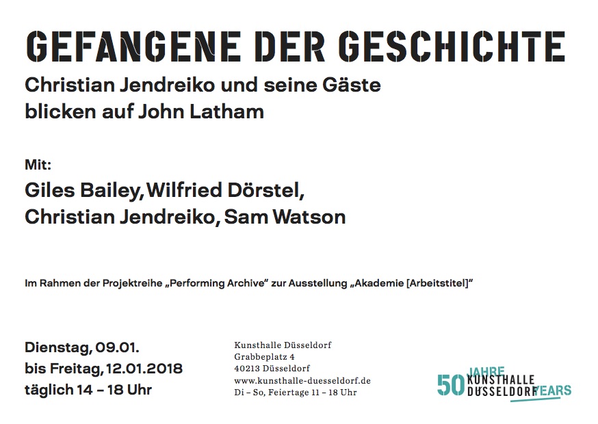  (GEFANGENE DER GESCHICHTE - Kunsthalle Düsseldorf 1)