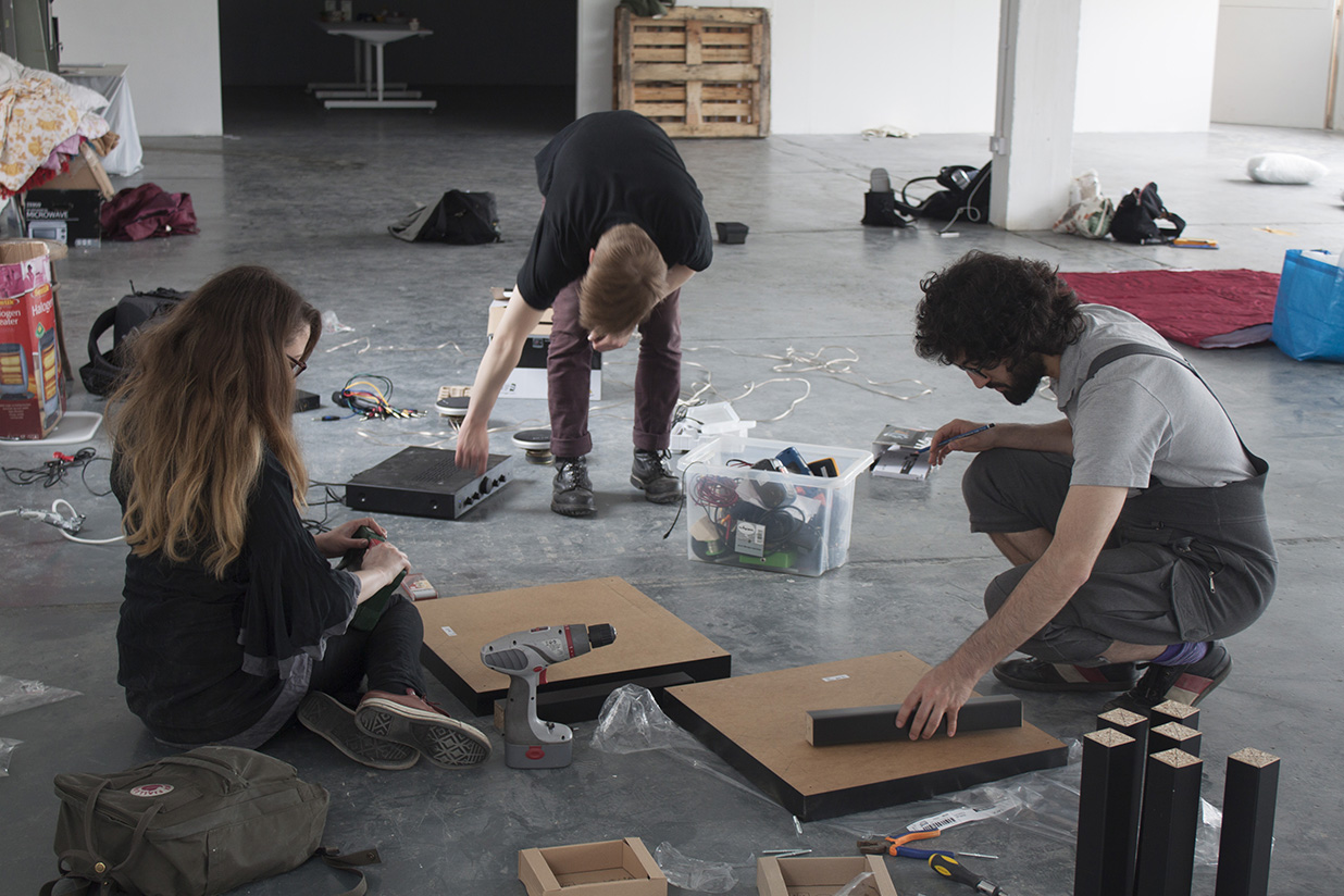 The MFI Group how to build a table, 2013 at STRYX, Birmingham (Mental Furniture Conceptual Yard Sale 0)