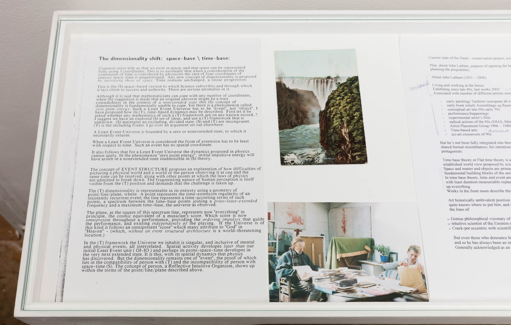 Flat Time House archival material (The Shift 12)