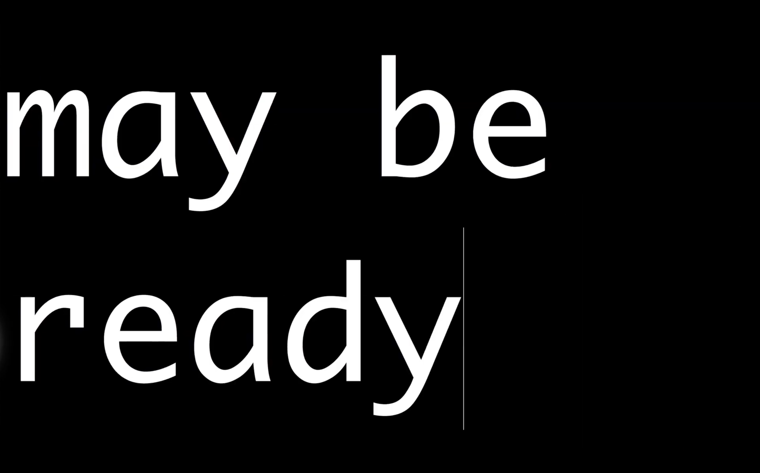 Anna Barham, We may be ready to have verbal intercourse (trailer), 2017 HD video, 2 minutes 23 seconds (We may be ready to have verbal intercourse (trailer) 0)