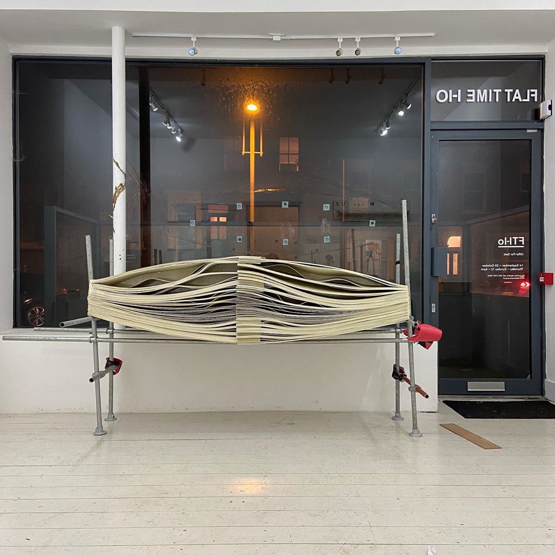 Conservation work to FTHo’s Face sculpture