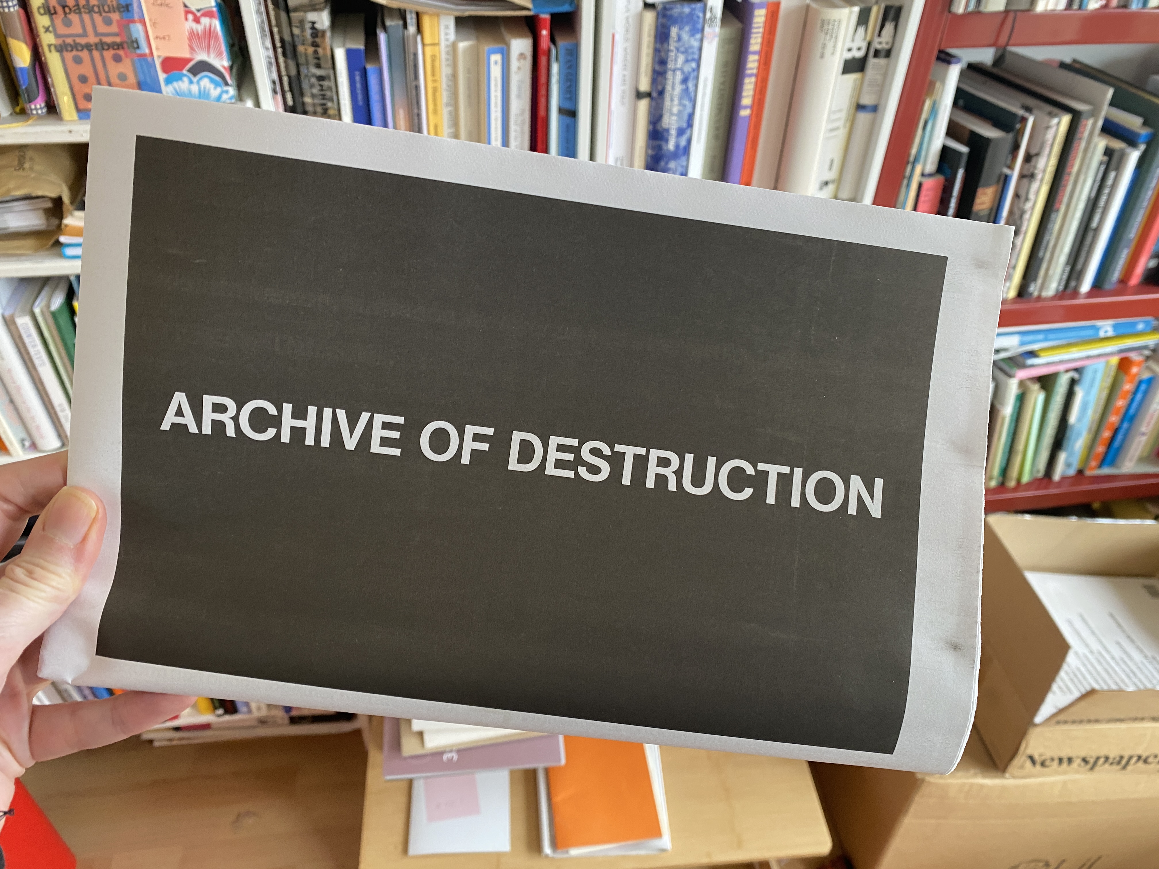 Archive of Destruction Reader II launch