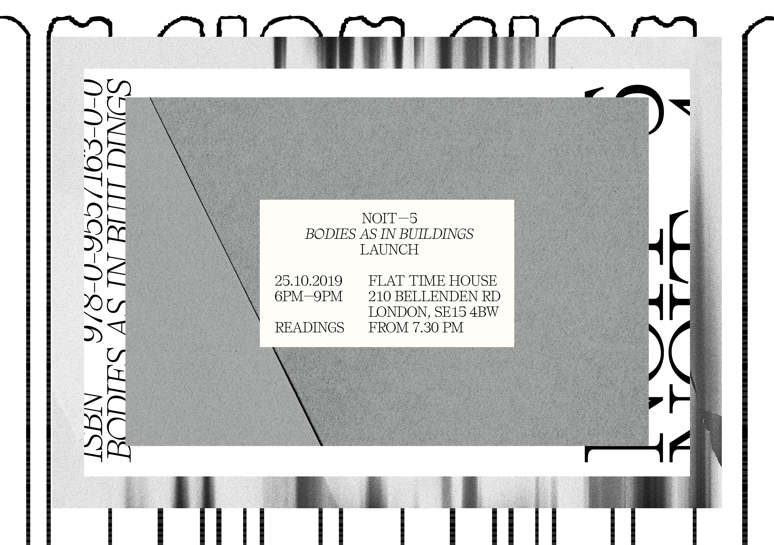 NOIT — 5: bodies as in buildings LAUNCH