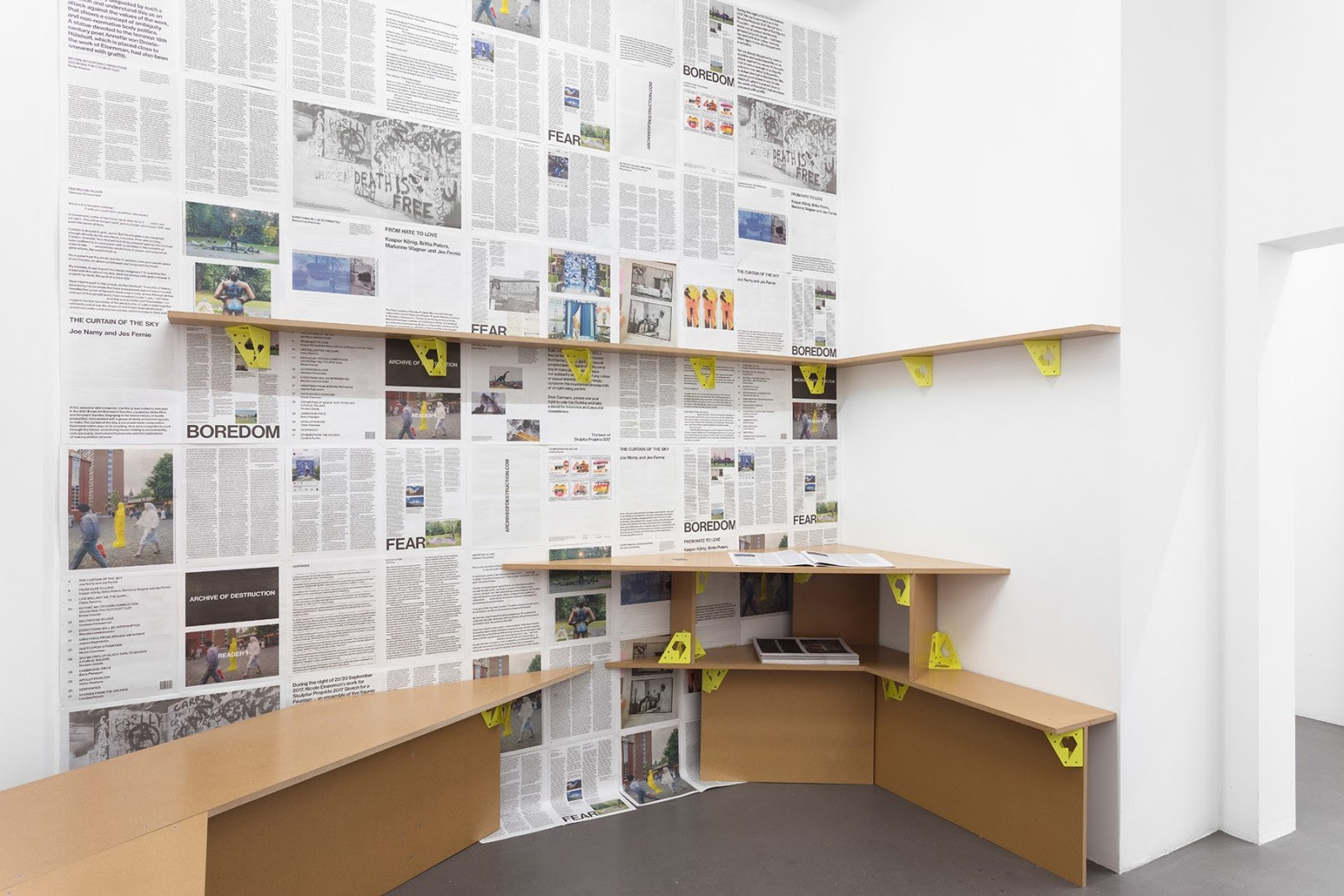 Archive of Destruction at Arcade, Brussels